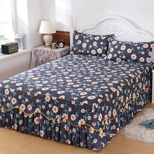 Lençol de cama casal jogo de cama roupa de cama - My Store